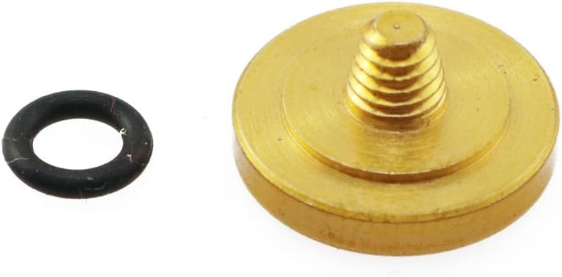ZYAMY 2PCS Exquisite Brass Concave Shutter Release Button DSLR Camera Release Slot Compatible Anti Drop Button Screw Cap Accessories - Image 3